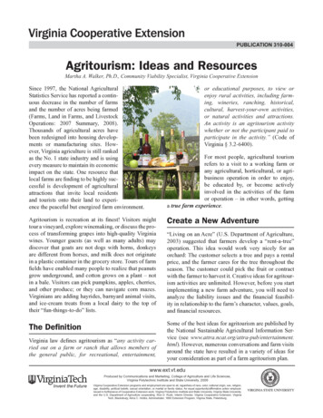 Agritourism: Ideas And Resources - Rutgers Cooperative Extension