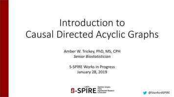 Introduction To Causal Directed Acyclic Graphs
