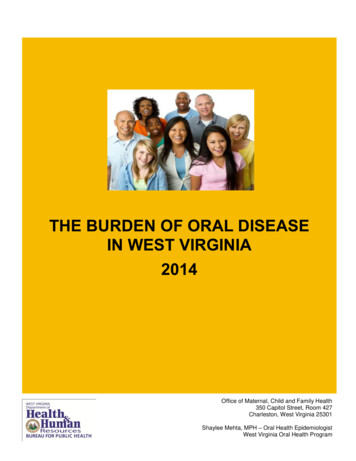 Burden Of Oral Disease In - ASTDD