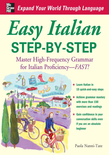 Easy Italian Step-by-step : Master High-frequency Grammar .
