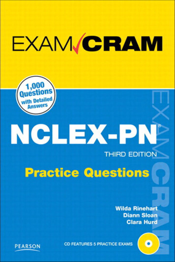 NCLEX-PN Practice Questions - Pearsoncmg 