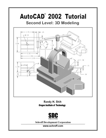 AutoCAD 2002 Tutorial - Second Level: 3D Modeling