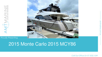 2015 Monte Carlo 2015 MCY86 - Panel.boatsync .au