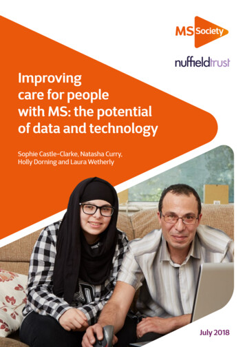 Improving Care For People With MS: The Potential Of Data .