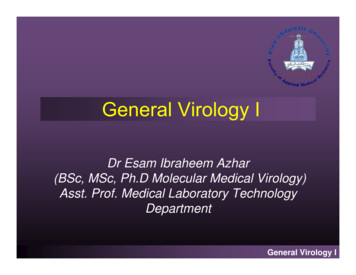 General Virology I - Kau
