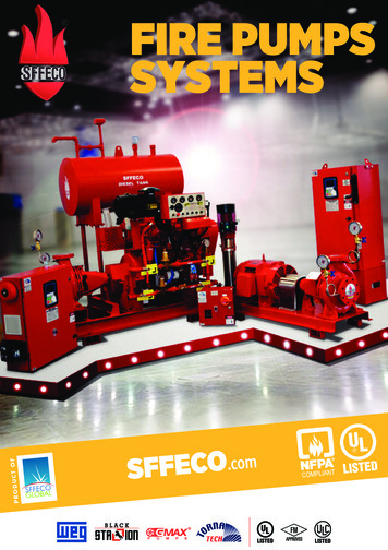FIRE PUMPS SYSTEMS