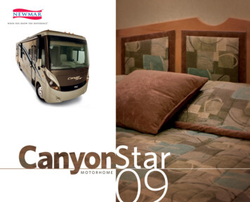 2009 Newmar Canyon Star Brochure - Dream Finders RVs