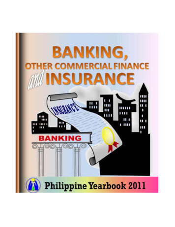 22 Banking, Other Commercial Finance