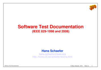 Software Test Documentation - SAST