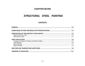 STRUCTURAL STEEL PAINTING