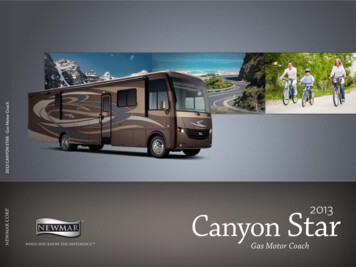 2013 Newmar Canyon Star Brochure - Dream Finders RVs