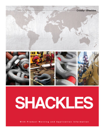 SHACKLES - HHI Lifting