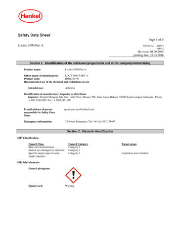 Safety Data Sheet - Farnell Element14