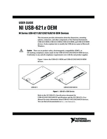 NI USB-621x OEM