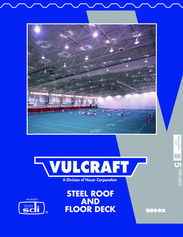 Vulcraft Roof Catalog/REV2