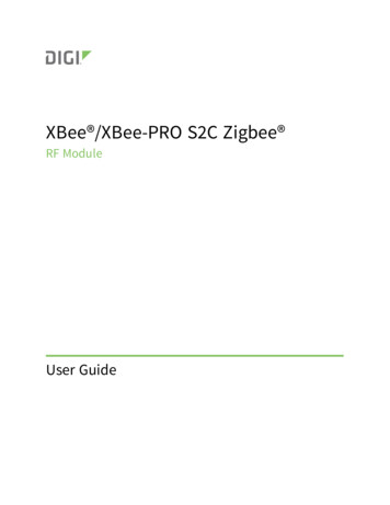 XBee/XBee-PRO S2C Zigbee RF Module - Digi