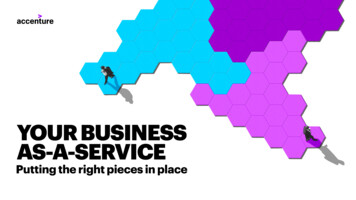 YOUR BUSINESS AS-A-SERVICE - Accenture