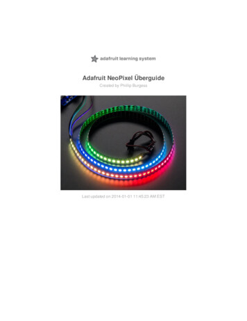 Adafruit NeoPixel Überguide - SparkFun Electronics