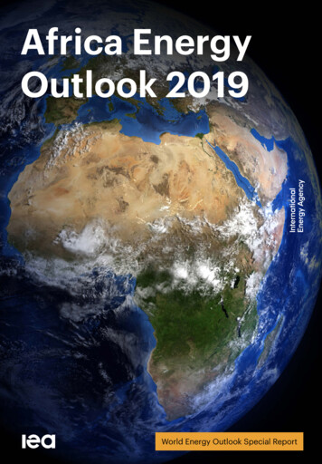 Africa Energy Outlook 2019 - Iea.blob.core.windows 
