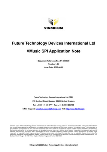 Future Technology Devices International Ltd VMusic SPI .