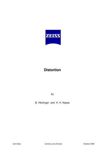 Distortion - ZEISS