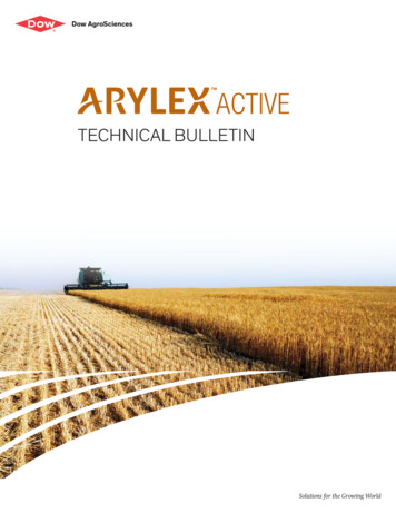 Technical BulleTin - Arylex