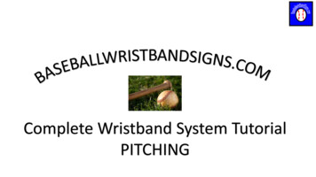 Complete Wristband System Tutorial PITCHING