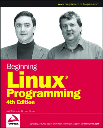 Beginning Linux Programming - Doc.lagout 