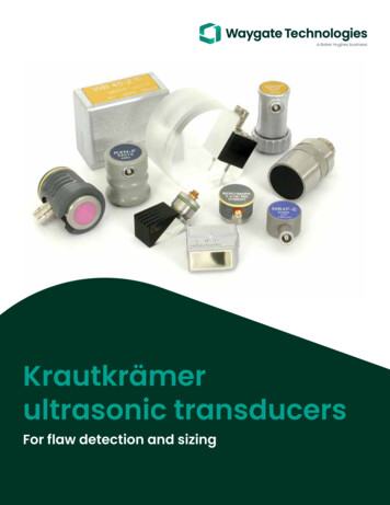 Krautkrämer Ultrasonic Transducers