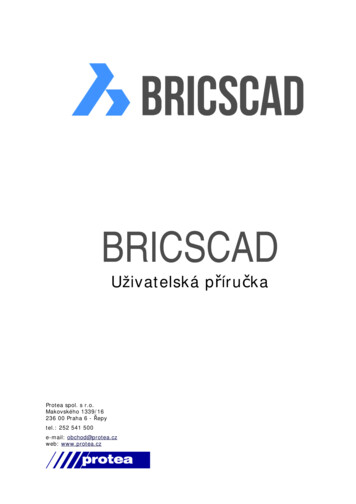 BRICSCAD - Protea.cz