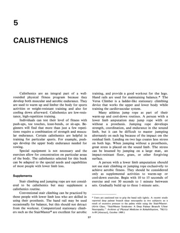 Calisthenics - Veterans Affairs