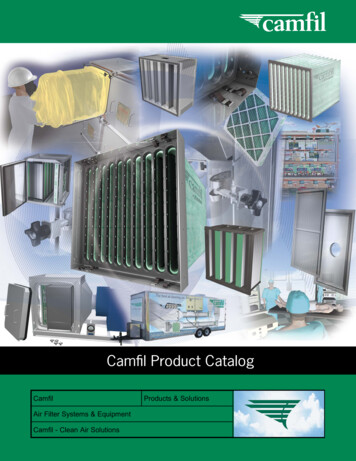 Camfil Product Catalog - Turtle