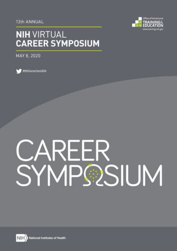 13th Annual NIH Virtual Career Symposium