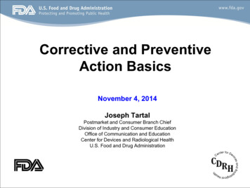 Corrective And Preventive Action Basics