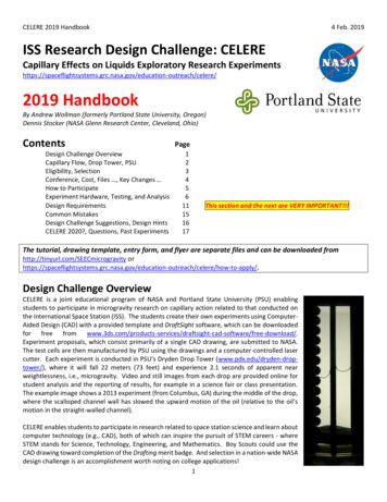 2019 Handbook - NASA