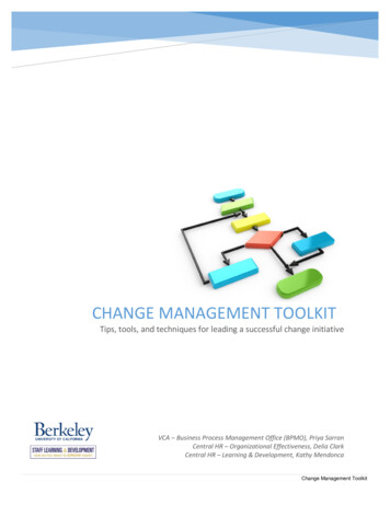 Change Management Toolkit