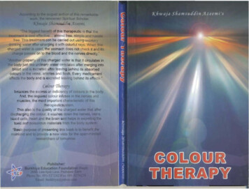 Color Therapy And Cure From Diseases