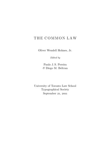 THE COMMON LAW - General-intelligence 