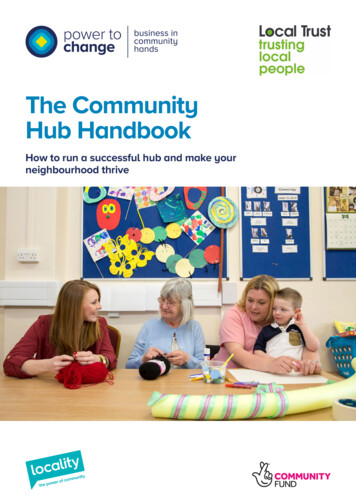 The Community Hub Handbook - Power To Change