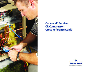 Copeland Service CR Compressor Cross Reference Guide
