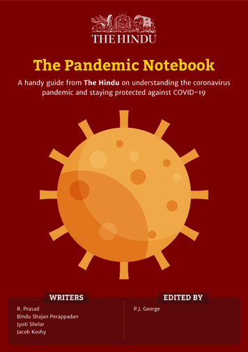 The Pandemic Notebook