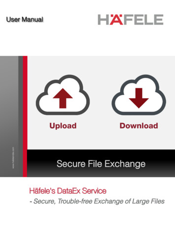 Secure File Exchange - Häfele