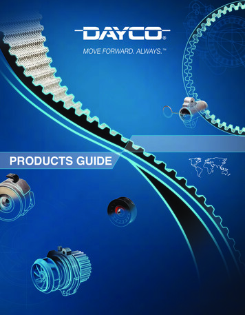PRODUCTS GUIDE