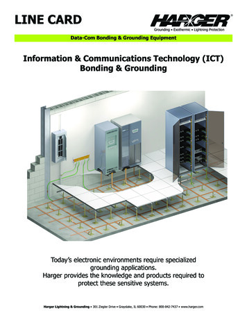 Information & Communications Technology (ICT) Bonding .