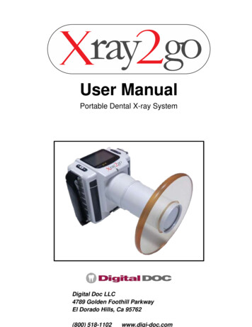 Portable Dental X-ray System - Digital Doc