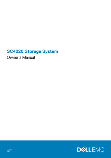 SC4020 Storage System - Dell