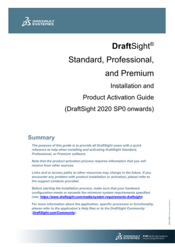 DraftSight Standard, Professional, And Premium