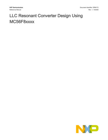 LLC Resonant Converter Design Using MC56F8xxxx