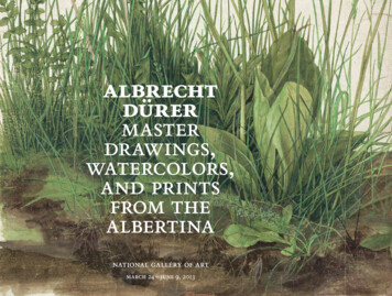NGA Albrecht Dürer: Master Drawings, Watercolors, And .