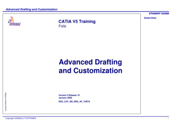Advanced Drafting And Customization